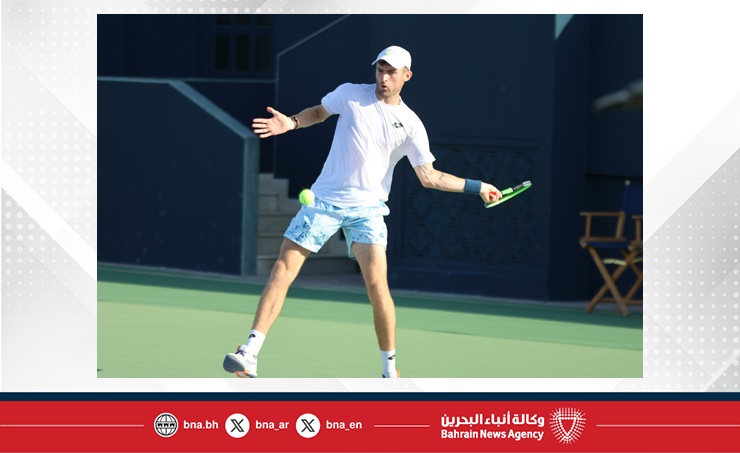 فيما تحدد طرفي نهائي بطولة الزوجي.. نصف نهائي ملتهب في بطولة المنامة المفتوحة للتنس